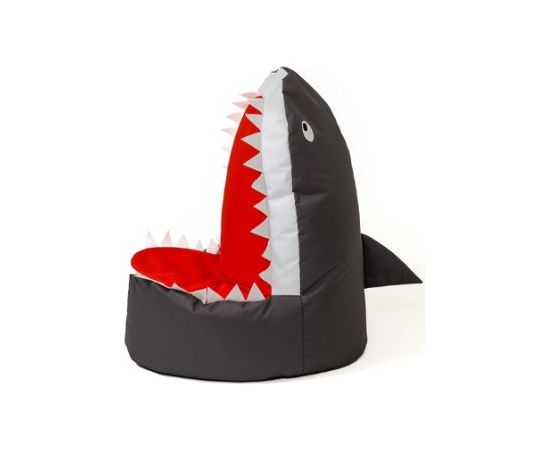 Go Gift Sako bag pouf Shark black XXL 100 x 60 cm