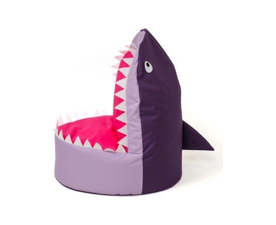 Go Gift Sako bag pouffe Shark purple-light purple XXL 100 x 60 cm