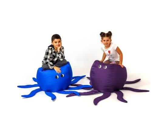 Go Gift Octopus Sako bag pouffe purple L 80 x 80 cm