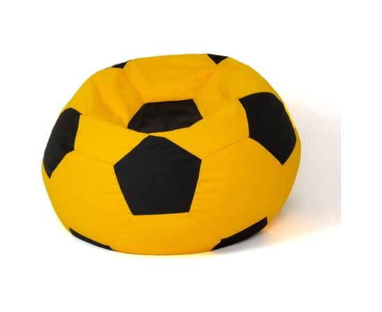 Go Gift Soccer Sako bag pouffe yellow-black L 80 cm