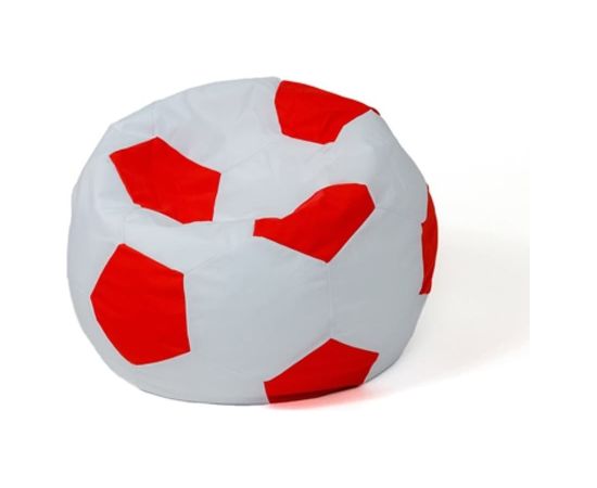 Go Gift Sako bag pouf Ball white-red L 80 cm