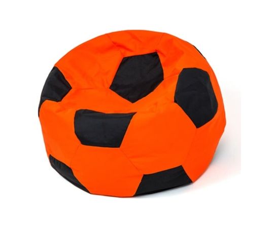 Go Gift Sako bag pouf Ball orange-black XXL 140 cm