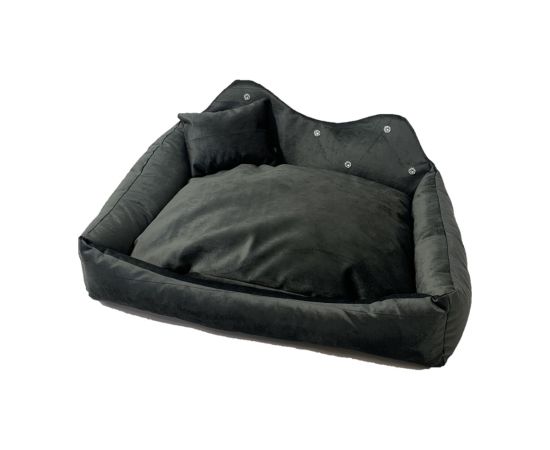 GO GIFT Prince graphite XXL - pet bed - 70 x 55 x 12 cm