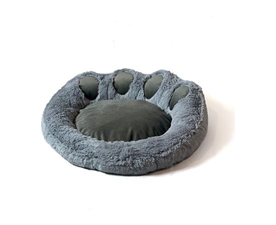 GO GIFT Dog and cat bed XXL - grey - 85x85 cm