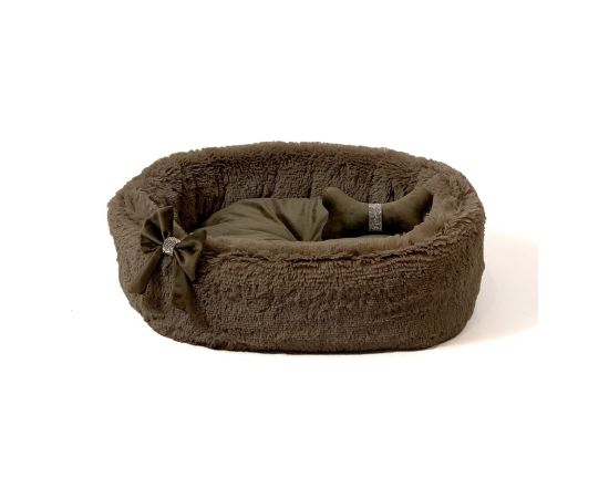 GO GIFT Cocard brown XL - pet bed - 65 x 60 x 18 cm