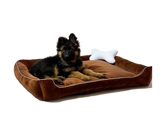 GO GIFT Lux brown - pet bed - 95 x 70 x 9 cm