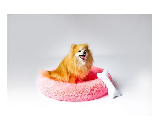 GO GIFT Shaggy pink XL - pet bed - 80 x 83 x 10 cm