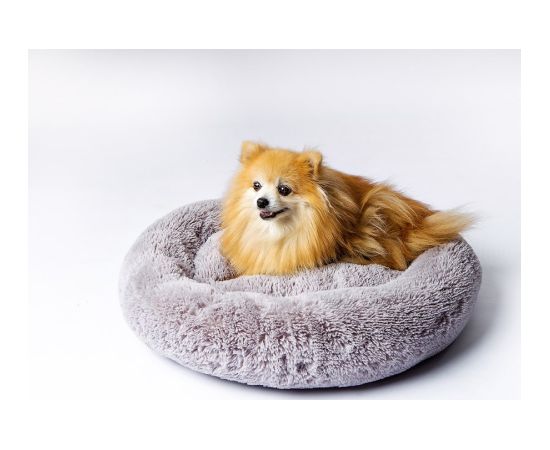 GO GIFT Shaggy grey XL - pet bed - 80 x 83 x 10 cm