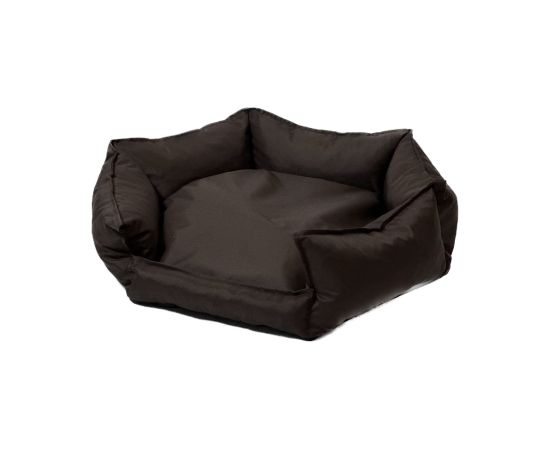 GO GIFT Hexagon black XXL - pet bed - 90 x 63 x 16 cm