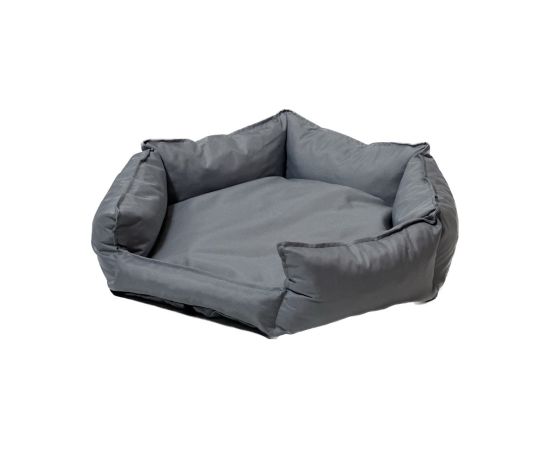 GO GIFT Hexagon grey XXL - pet bed - 90 x 63 x 16 cm