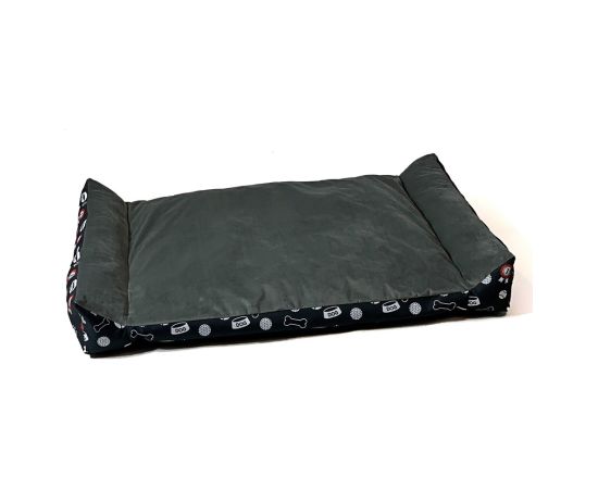 GO GIFT Rex graphite XXL - pet bed - 105 x 75 x 8 cm