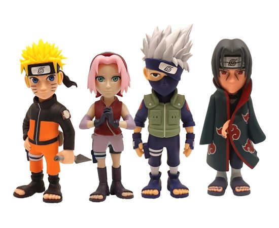 MINIX 4-PACK 7 CM - NARUTO SHIPPUDEN