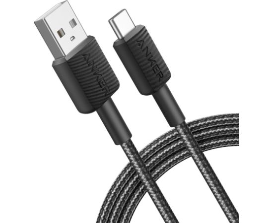 Anker 322 USB cable 0.9 m USB A USB C Black