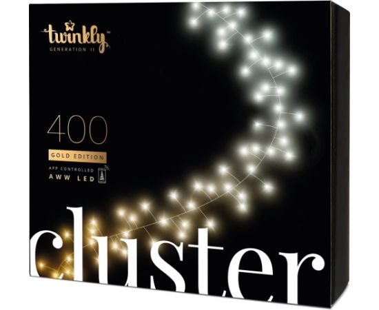 SMART LIGHTS TWINKLY CLUSTER- 400 LED 5X07M