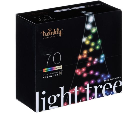 Twinkly 70 LED RGBW 2D Christmas tree