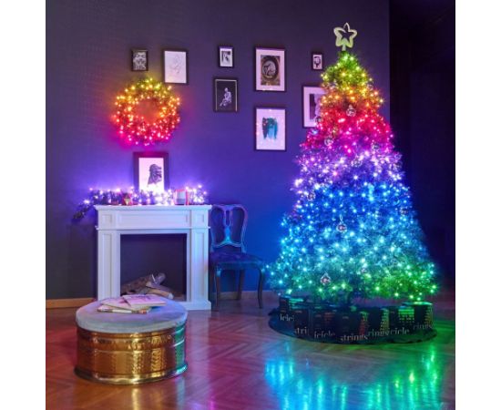 TWINKLY Strings 600 (TWS600STP-BEU) Smart Christmas tree lights 600 LED RGB 48 m