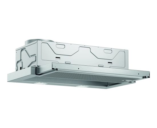 Bosch Serie 2 DFL063W56 cooker hood Semi built-in (pull out) Metallic 328 m³/h C