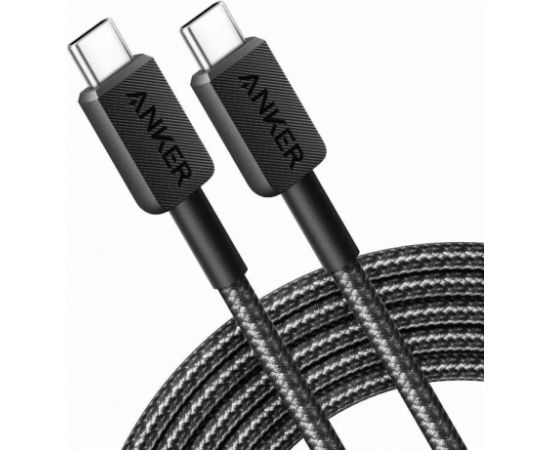 Anker 322 USB cable 0.9 m USB C Black