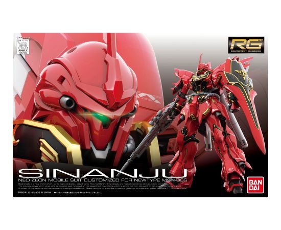 Bandai RG 1/144 SINANJU