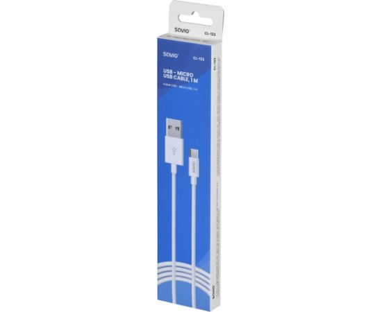 Savio USB – micro USB cable CL-123