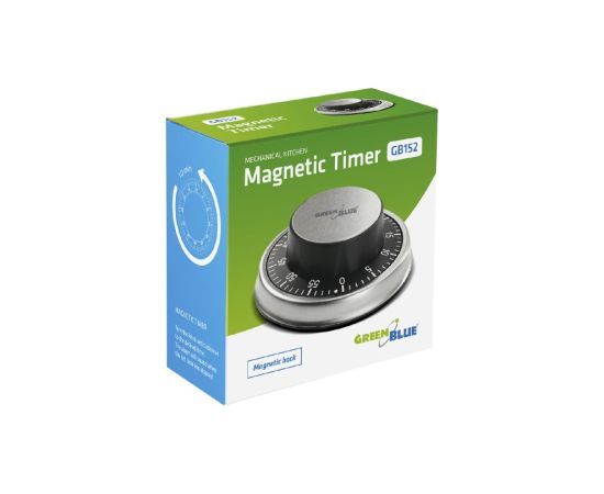 Greenblue 51348 Mechanical kitchen timer Silver