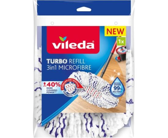 Spin Mop Refill Vileda TURBO 3in1 Microfiber 1 pc(s)