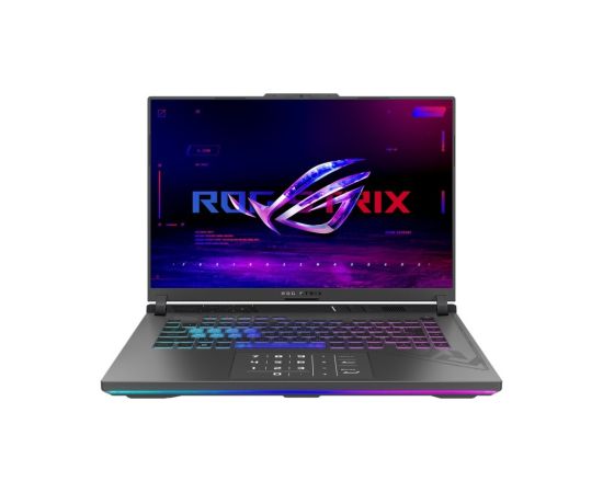 ASUS ROG Strix G16 G614JZR-N4070 i9-14900HX 16.0" 2.5K 240Hz IPS-level 500nits AG 16GB DDR5 5600 SSD1TB GeForce RTX 4080 12GB LAN WLAN+BT Cam720p Backlit Keyboard RGB 90WHrs NoOS Eclipse Gray