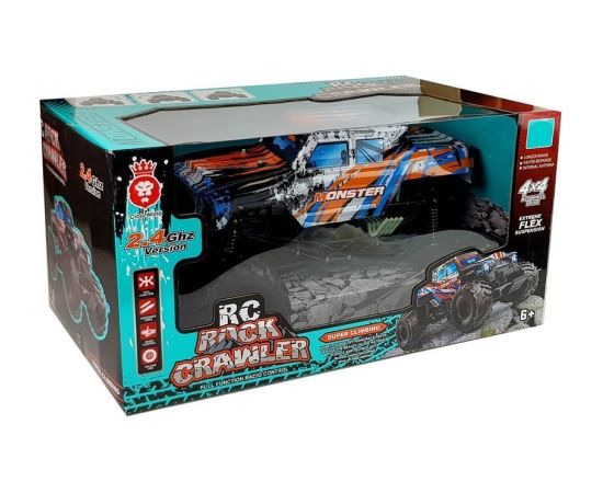 Leantoys Remote Controlled 2.4G 4x4 Orange 57cm