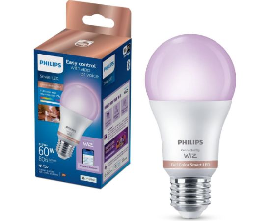 Philips Smart bulb 60W A60 E27 822-65 RGB 1PF/6