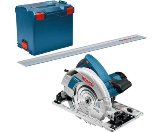 Bosch Hand-held circular saw GKS 85 G Professional (blue, 2200 watts, L-BOXX, guide rail FSN 1400)