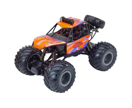 Leantoys Off-road Remote Controlled RC Car 1:8 Shock Absorbers Orange