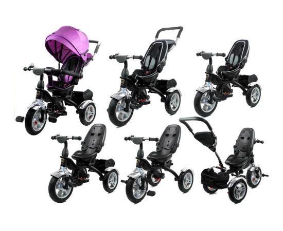 Leantoys Tricycle Bike PRO500 - Violet