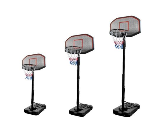 Lean Sport Basketball Mobile Adjustable Stand 200-300cm