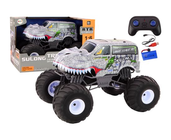 Leantoys Large Off-Road Remote Controlled Car 2.4G RC 1:6 Dinosaur