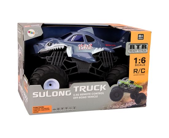 Leantoys Large Off-Road Remote Controlled Car 2.4G RC 1:6 Shark