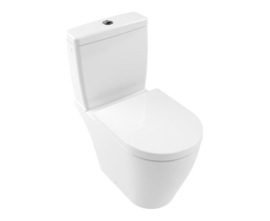 Villeroy & Boch poda apakša Avento Rimless, 370x640 mm, universāls izvads, DirectFlush, balts