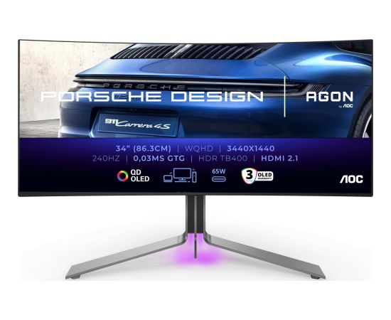 Monitor AOC Porsche Design AOC AGON PRO PD34