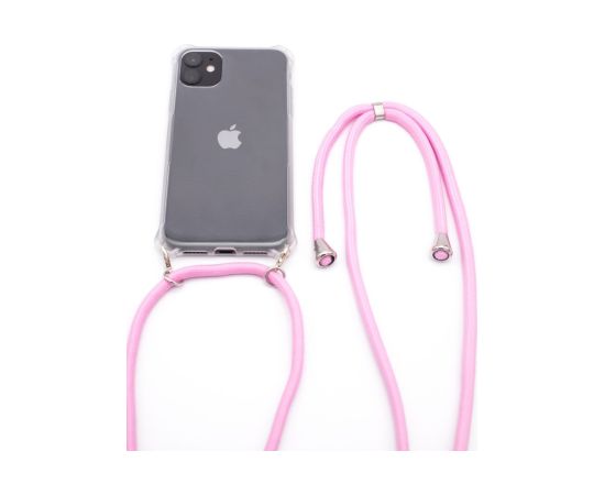 Evelatus Apple  iPhone 7/8/SE2020/SE2022 Silicone Transparent with Necklace TPU Strap Transparent