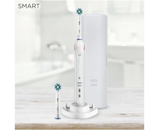 Электрические зубные щетки Oral-B Smart 4 4500 Biała