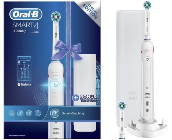 Электрические зубные щетки Oral-B Smart 4 4500 Biała