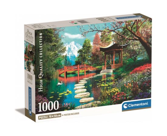 Clementoni CLE puzzle 1000 Compact Fuji Garden 39910