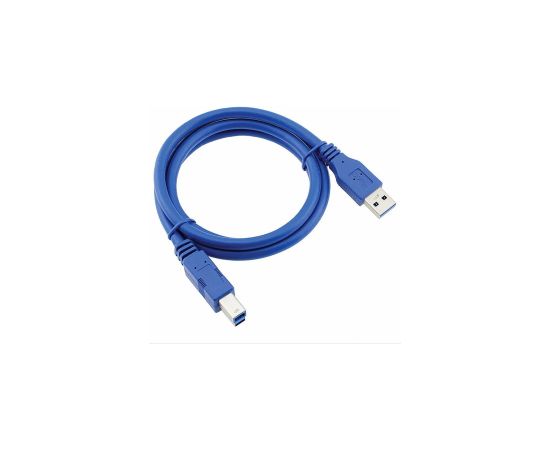 RoGer USB - USB B 1.5m Blue