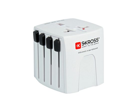 Travel adapter Skross MUV Micro Europe, America, Asia, Africa