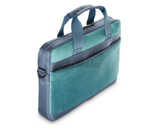 Laptop bag Hama Velvet 14,1", petrol