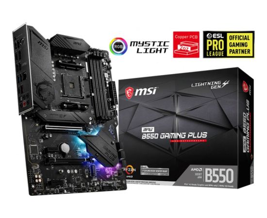 MSI MPG B550 GAMING PLUS B550 - Socket AM4 mainboard