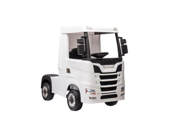 Lean Cars Battery-powered car Scania 500R HL698 White 4x4