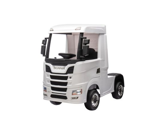 Lean Cars Battery-powered car Scania 500R HL698 White 4x4