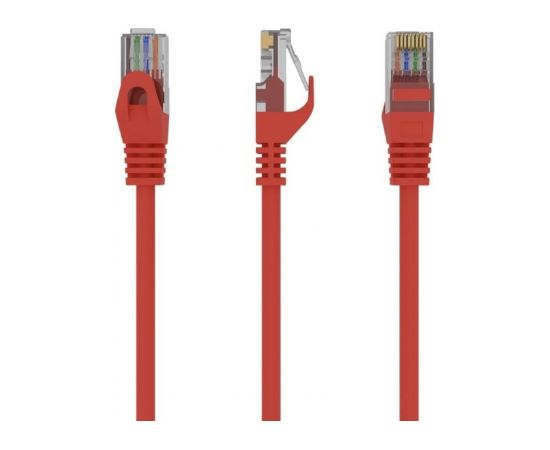 PATCH CABLE CAT6 UTP 1M/RED PP6U-1M/R GEMBIRD