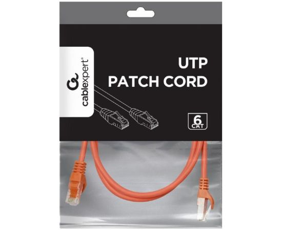 PATCH CABLE CAT6 UTP 1M/RED PP6U-1M/R GEMBIRD