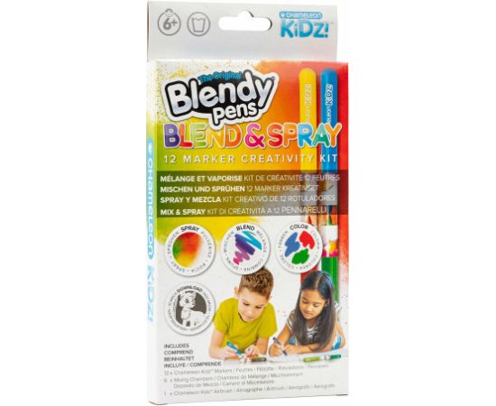 BLENDY PENS Комплект Blend and Spray, 12 маркеров